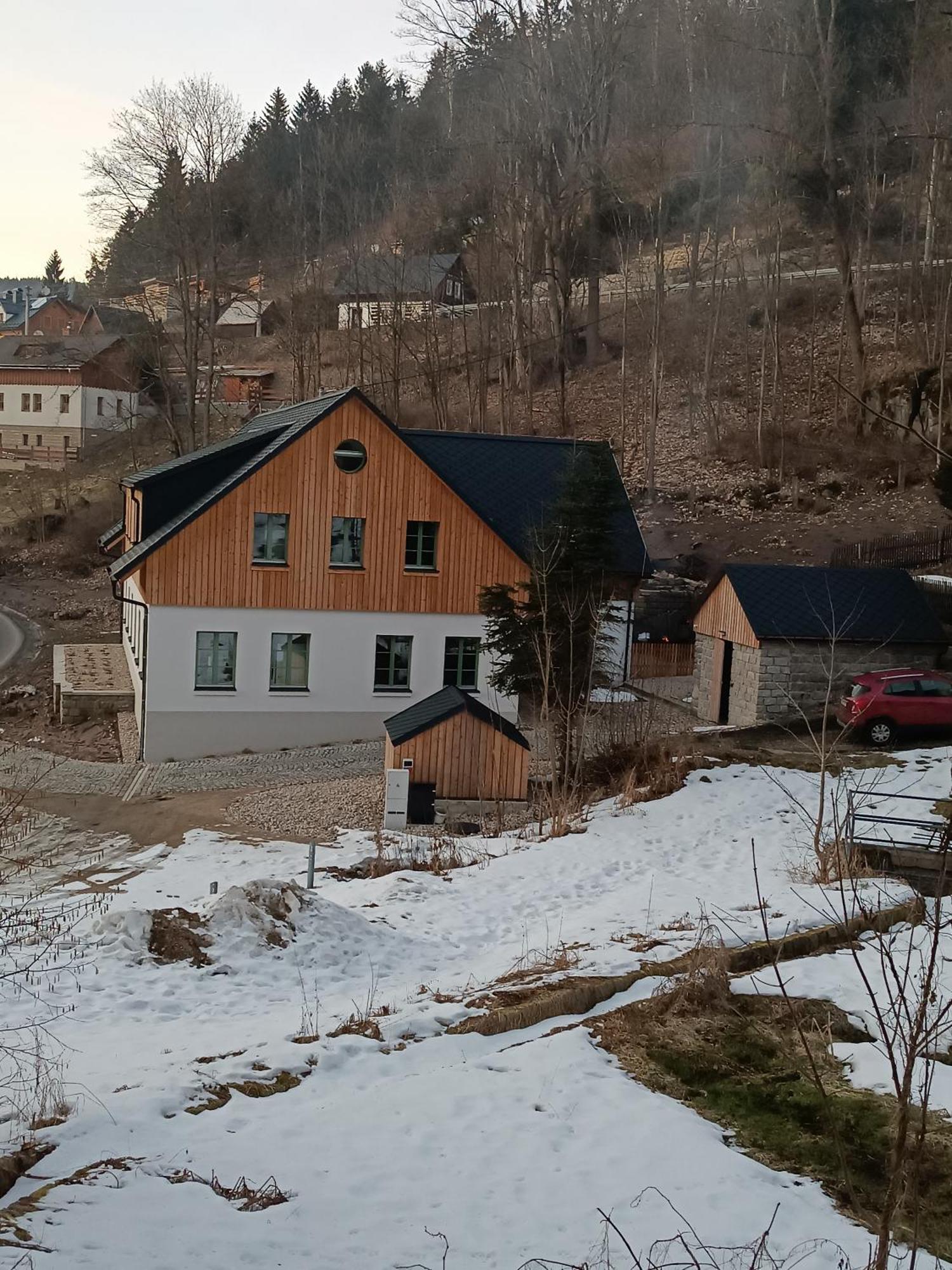 Apartman Na Mechu Janov nad Nisou Exterior foto